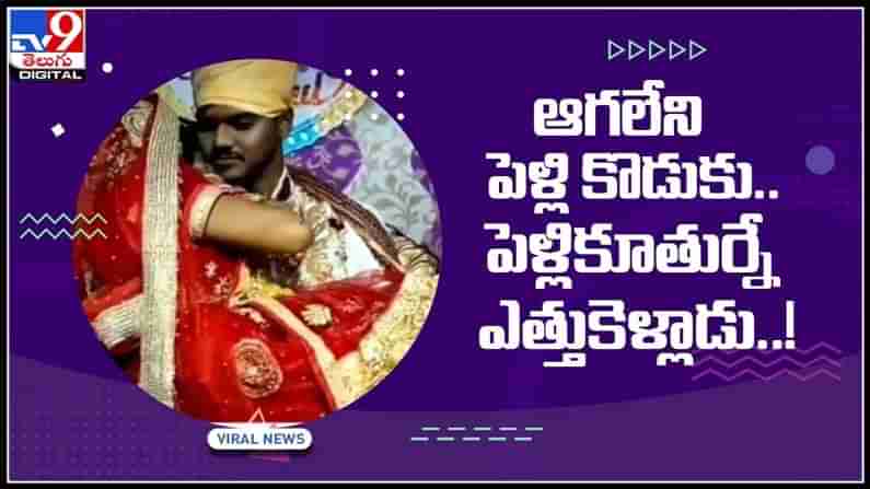 పెళ్ళికూతుర్ని చూసి పెళ్ళికొడుకు ఆగలేక ఎత్తుకెళ్లాడు.. సిగ్గుతో తలదాచుకున్న వధువు..!:wedding viral video.