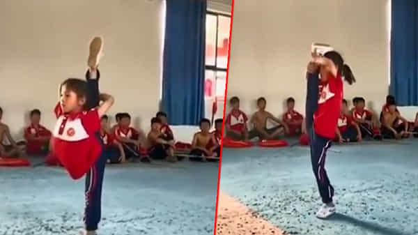 Viral Video: ఈ చిన్నారి వయసు నాలుగేళ్లు.. విన్యాసాలు చూస్తే అదుర్స్.. సోషల్ మీడియాలో వైరల్ అవుతున్న వీడియో
