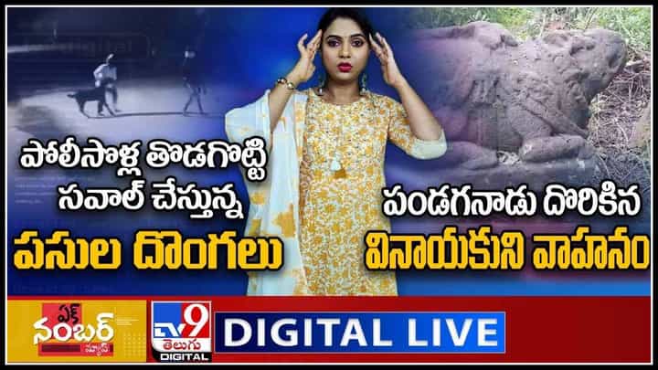 Ek Number News Live Video: పండగనాడు దొరికిన వినాయకుని వాహనం-వైరల్ న్యూస్ వీడియోస్ Ek Number News Live Video: పండగనాడు దొరికిన వినాయకుని వాహనం-వైరల్ న్యూస్ వీడియోస్