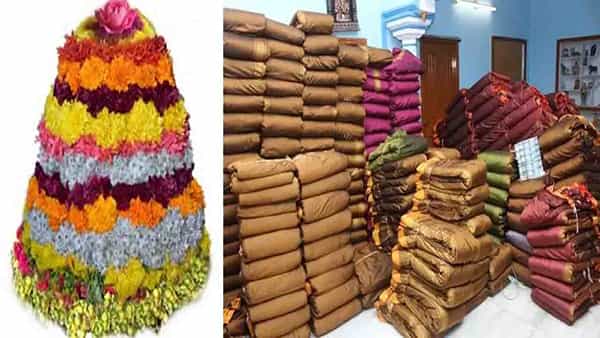 Bathukamma Sarees: బతుకమ్మ చీరలు పంపిణీకి సిద్ధం.. చీరల డిజైన్, రంగులపై ఆసక్తికర అంశాలు!