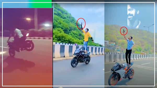 Bike Stunts: బైక్ రేసర్ల ఓవర్ యాక్షన్.. విజయవాడ పోలీసుల రియాక్షన్.. తాట తీస్తామన్న సీపీ శ్రీనివాసులు