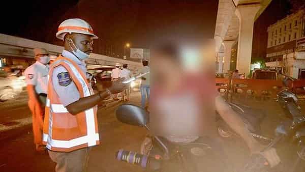 Drink and Drive : ఊదమంటే.. బ్రీత్ ఎనలైజర్తో పరారయిన మందు బాబులు