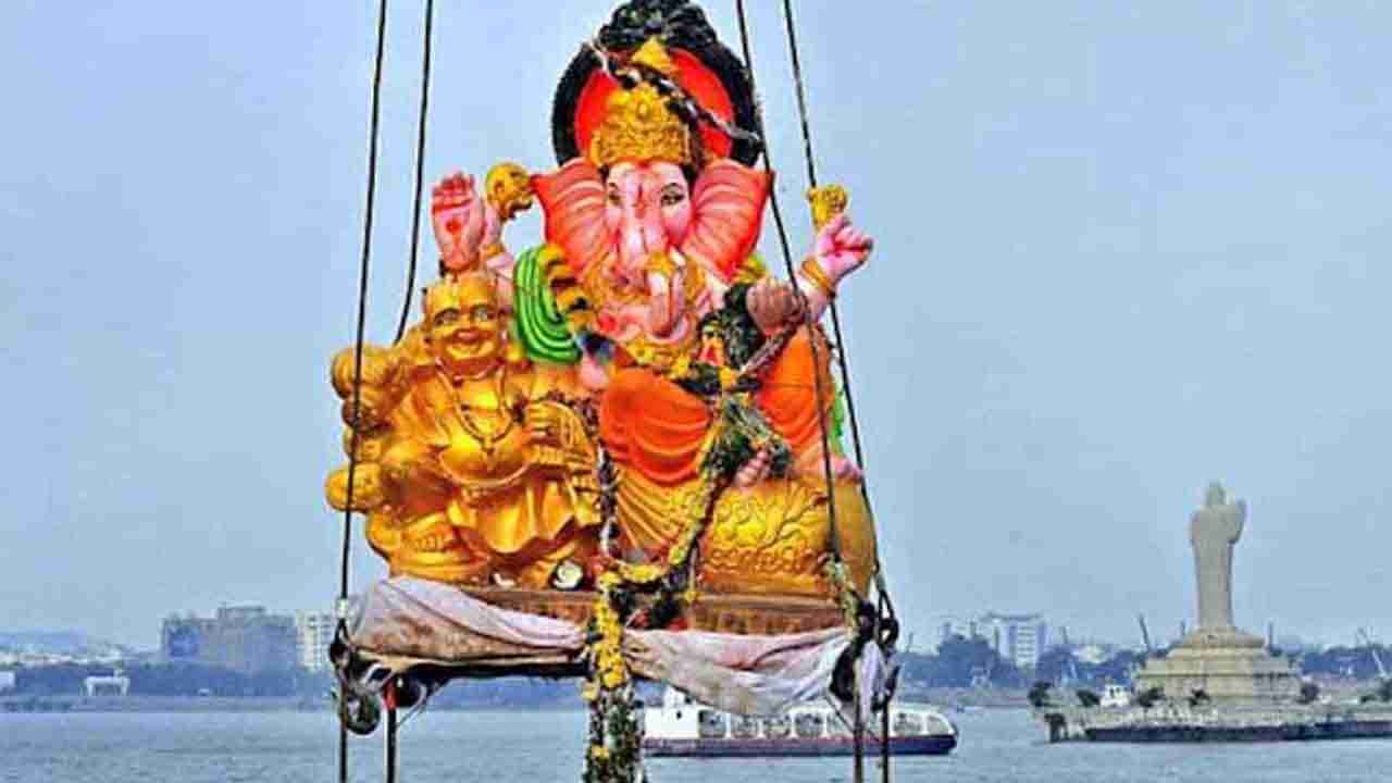Ganesh Immersion: బొజ్జ గణపయ్య నిమజ్జనోత్సవానికి సర్వం సన్నద్ధం.. పటిష్ట బందోబస్తు ఏర్పాట్లు