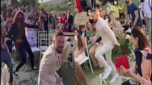 Viral Video: రిసెప్షన్ రోజున బ్రేక్ డ్యాన్స్ చేసిన పెళ్లి కొడుకు..! పక్కనున్న ఫ్రెండ్స్ ఏం చేశారంటే..?