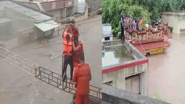 Gujarat Heavy Rains: గుజరాత్ రాష్ట్రంలో కుంభవృష్టి వర్షాలు.. నీట మునిగిన రాజ్కోట్, జామ్నగర్ జిల్లాల్లోని గ్రామాలు!