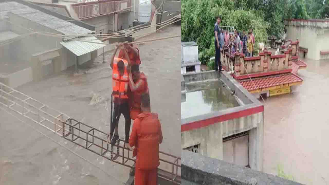 Gujarat Heavy Rains: గుజరాత్ రాష్ట్రంలో కుంభవృష్టి వర్షాలు.. నీట మునిగిన రాజ్‌కోట్, జామ్‌నగర్ జిల్లాల్లోని గ్రామాలు!