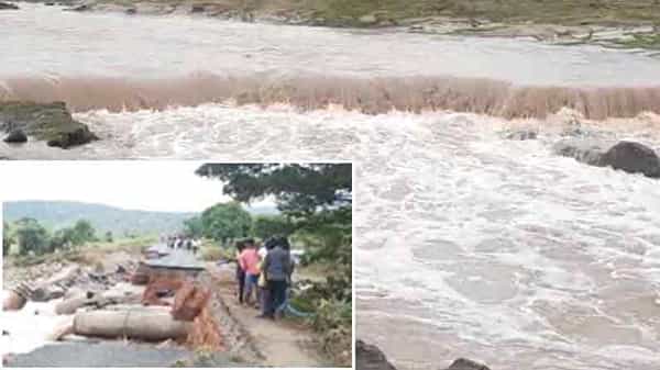 Rains and Floods: గండిపడ్డ చెరువులు.. దెబ్బతిన్న రోడ్లు.. జలమయమైన గ్రామాలు, ఆంధ్రా-తెలంగాణలో బీభత్స దృశ్యాలు