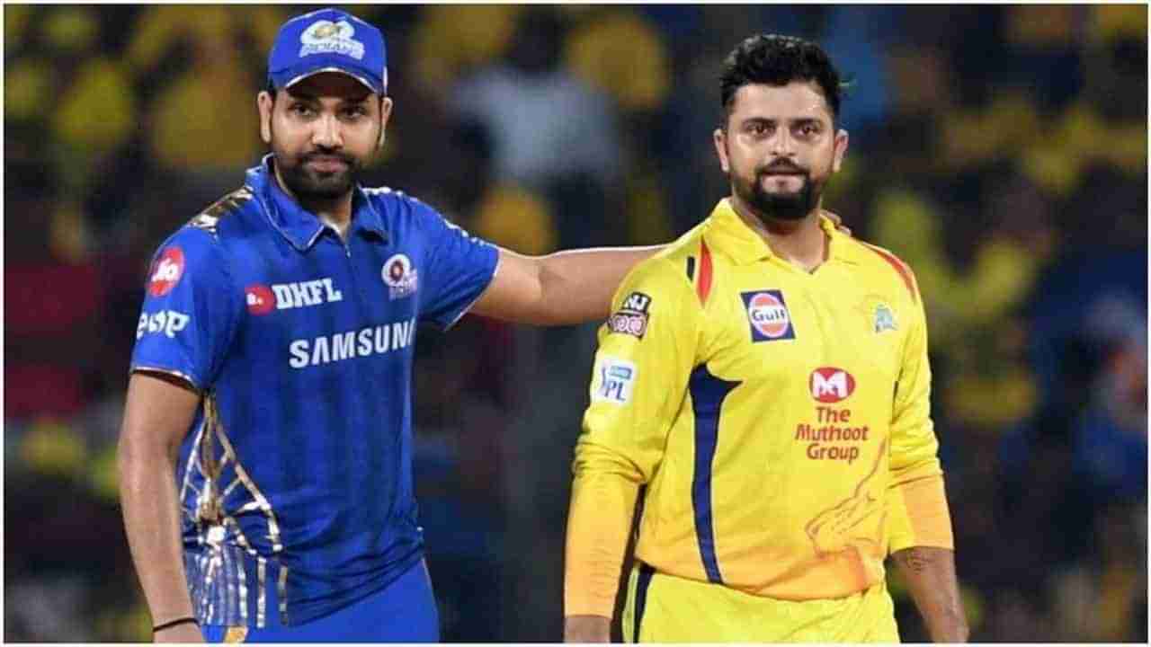 IPL 2021 MI vs CSK: రోహిత్ శర్మ వర్సెస్ సురేష్ రైనా.. ఓ రికార్డు కోసం ఇరువురి పోరాటం.. తొలుత సాధించేదెవరో?