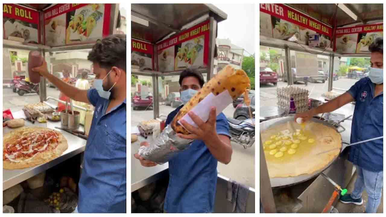 Kathi Roll Viral Video: 30 కోడిగుడ్లతో భారీ రోల్.. 20 నిమిషాల్లో తింటే రూ.20 వేలు బహుమతి.. ఛాలెంజ్‌కు మీరు సిద్ధమా?