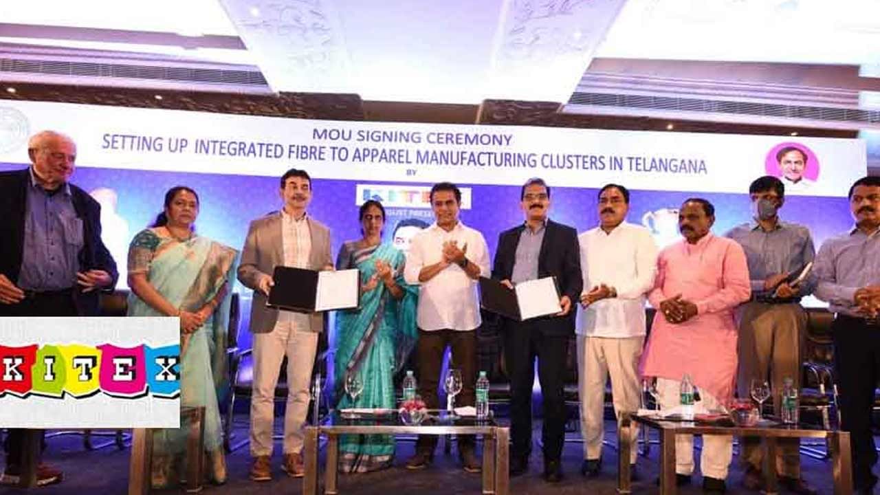 Kitex in Telangana: తెలంగాణాలో మరో కంపెనీ భారీ పెట్టుబడి.. 22వేల ఉద్యోగాలు, 3లక్షల ఎకరాల్లో పత్తి కొనుగోలు చేసే అవకాశం..