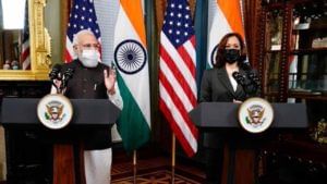Modi US Visit: అమెరికా ఉపాధ్యక్షురాలిగా కమలా హారిస్‌ గెలవడం చారిత్రాత్మకం.. హారిస్‌తో భేటీలో మోడీ వ్యాఖ్యలు.
