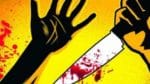 Crime News: భార్యపై భర్త దాడి.. ఇంట్లోకి రానివ్వడం లేదని.. నడిరోడ్డుపై దారికాచి కత్తితో..