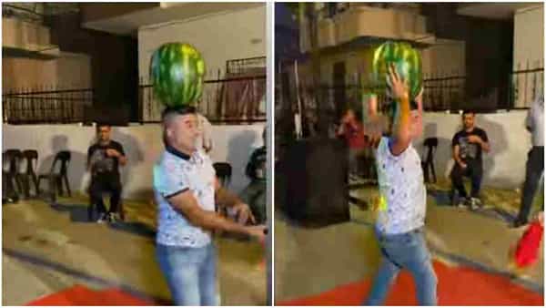 Viral Video: తలపై పుచ్చకాయతో పవర్ఫుల్ స్టెప్పులు.. మనోడి ప్రతిభకు ఫిదా అవుతోన్న నెటిజన్లు