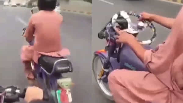 Viral Video: అమ్మ బాబోయ్.. ఇదేం క్రియేటివిటీరా బాబు. బైక్ను కారుగా మార్చిన తీరు చూస్తే..