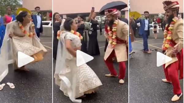 Viral Video: ఈ జంట డ్యాన్స్ చూస్తే పడి పడి నవ్వాల్సిందే.. నడిరోడ్డుపై పోటా పోటిగా చిందులు.. ఇదేం స్టైల్..
