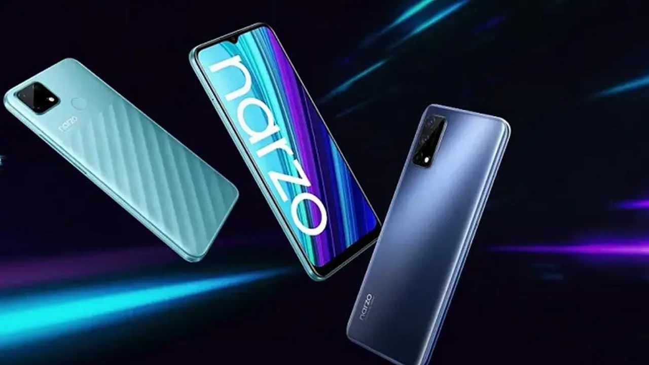  Realme Narzo 50i : 6.5 అంగుళాల డిస్‌ప్లేతో తీసుకొచ్చిన ఈ ఫోన్‌లో 8 మెగా పిక్సెల్‌ రెయిర్‌ కెమెరా, 5 మెగా పిక్సెల్‌ సెల్ఫీ కెమెరా అందించారు. 5000 ఎమ్‌ఏహెచ్‌ బ్యాటరీతో వచ్చిన ఈ ఫోన్‌ ధర 2 జీబీ ర్యామ్‌, 32 జీబీ స్టోరేజ్‌ రూ. 7,499 కాగా, 4 జీబీ ర్యామ్‌, 64 జీబీ స్టోరేజ్‌ ధర రూ. 8,999గా ఉంది. 