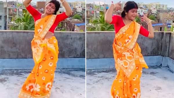 Viral video: మణికే మాగె హితే పాటకు మహిళ డ్యాన్స్....సూపర్బ్ అంటోన్న నెటిజన్లు..