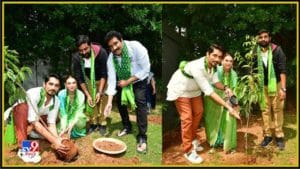 Green India Challenge: గ్రీన్ ఇండియా చాలెంజ్ లో పాల్గొని మొక్కలు నాటిన మహాసముద్రం సినిమా యూనిట్ బృందం..