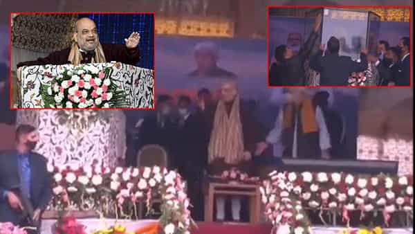 Amit Shah: జమ్ము కశ్మీర్లో అమిత్ షా సాహస నిర్ణయం.. బుల్లెట్ ప్రూఫ్ షీల్డ్ తొలిగింపు..
