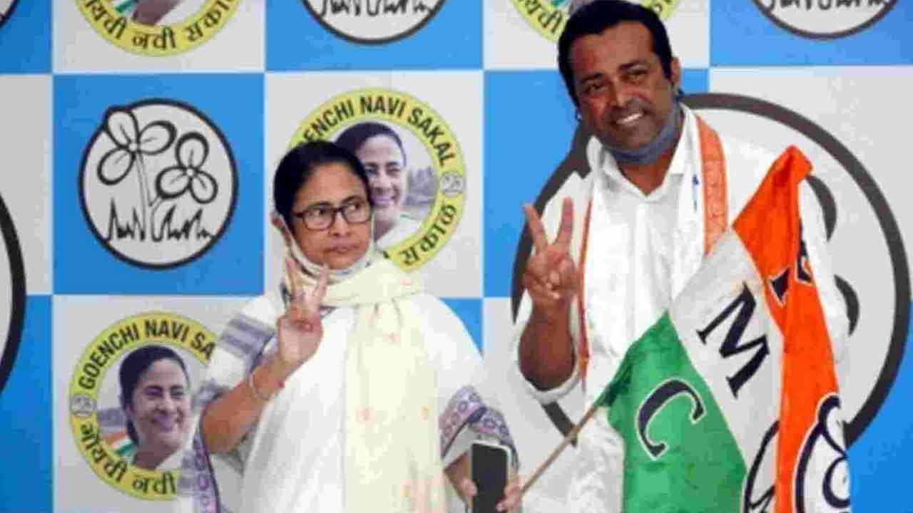 Leander Paes - TMC: గోవా రాజకీయాల్లో మరో సంచలనం.. టీఎంసీలో చేరిన టెన్నిస్ స్టార్ ప్లేయర్