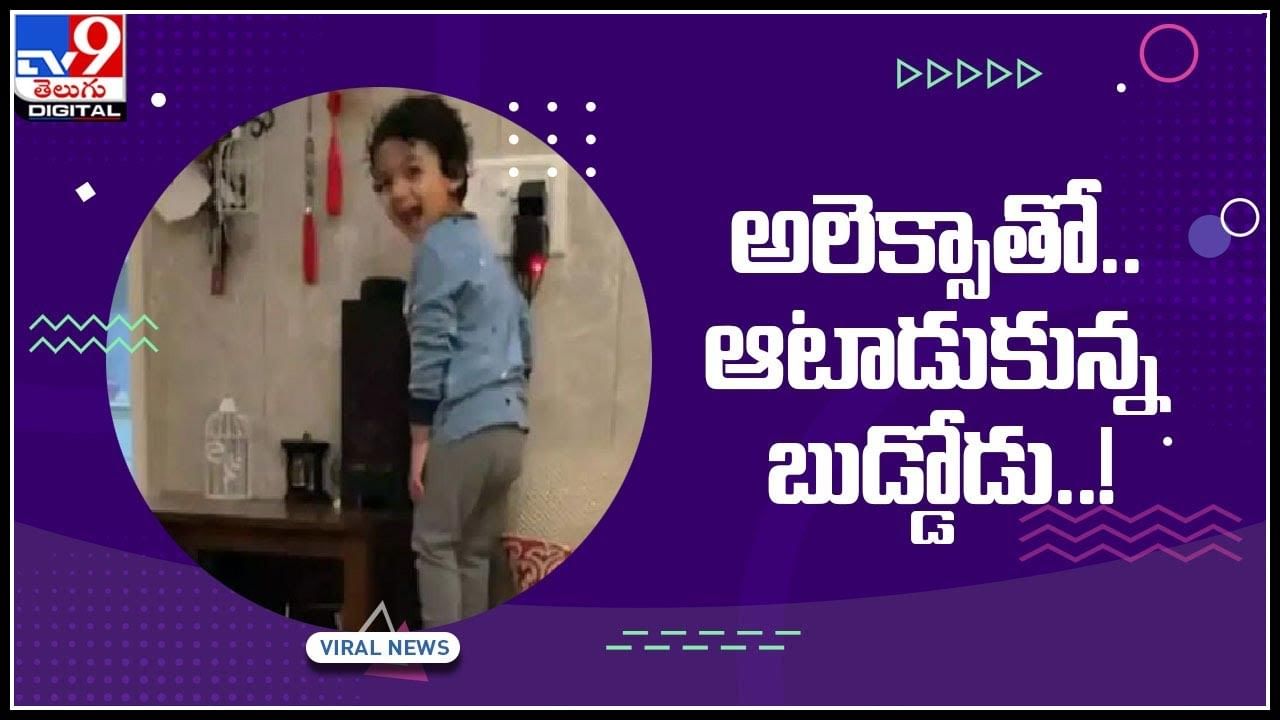 Boy Alexa: అలెక్సాతో ముద్దు ముద్దుగా మాట్లాడుతున్న చిన్నారి.. నెట్టింట వైరల్‌ అవుతున్న క్యూట్‌ వీడియో..