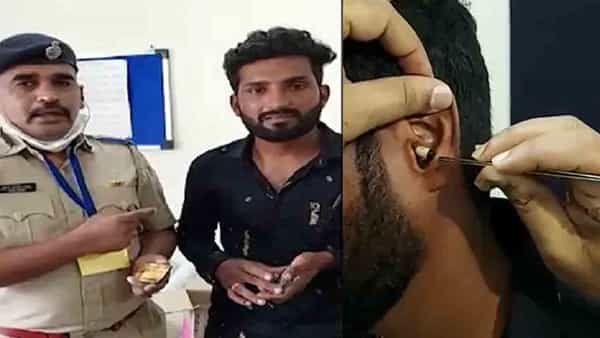 Viral Video: వీడు మామూలోడు కాదు.. పరీక్షల్లో కాపీయింగ్కు చెవిలో మైక్రోచిప్.. కాలికి బ్లూటూత్.. షాకింగ్ వీడియో..