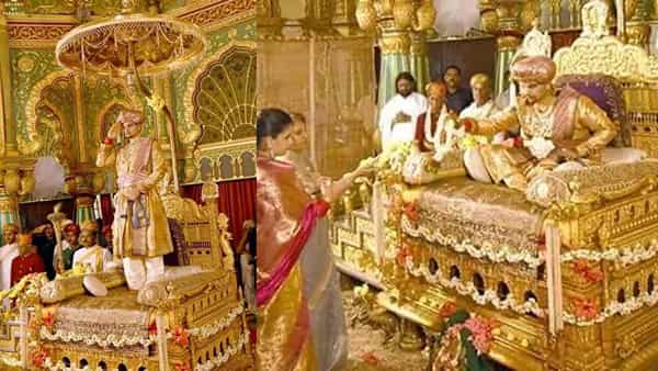 దసరా అంబరాలకు మారుపేరు మైసూర్ ప్యాలెస్. మహారాజు వడియార్ జంబూ సవారీ కోసం కలర్ఫుల్గా ముస్తాబు