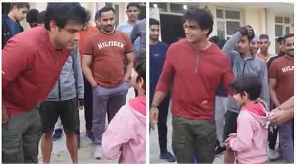 Neeraj Chopra: చిన్నారితో నీరజ్ చోప్రా చిట్చాట్.. నాకు నువ్వు ఇష్టమన్న బాలిక.. వీడియో వైరల్