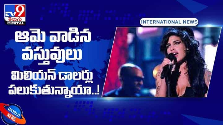 ఆమె వాడిన వస్తువులు మిలియన్ డాలర్లు పలుకుతున్నాయా..! వీడియో ఆమె వాడిన వస్తువులు మిలియన్ డాలర్లు పలుకుతున్నాయా..! వీడియో