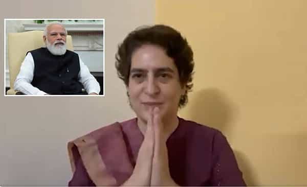 Priyanka Gandhi: నన్ను ఎందుకు నిర్బంధించారో చెప్పండి.. ప్రధాని మోడీని ప్రశ్నించిన ప్రియాంక..