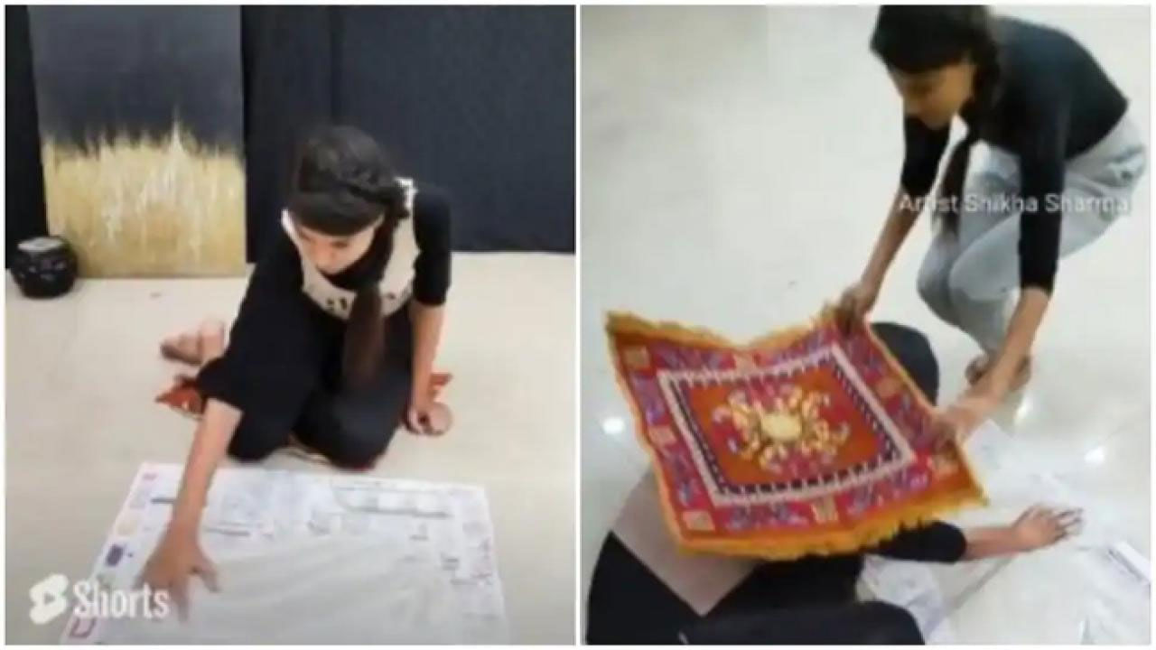 Viral  Video: ఈ అమ్మాయి ట్రిప్లింగ్‌ ట్యాలెంట్‌ను చూస్తే నోరెళ్లబెట్టాల్సిందే...