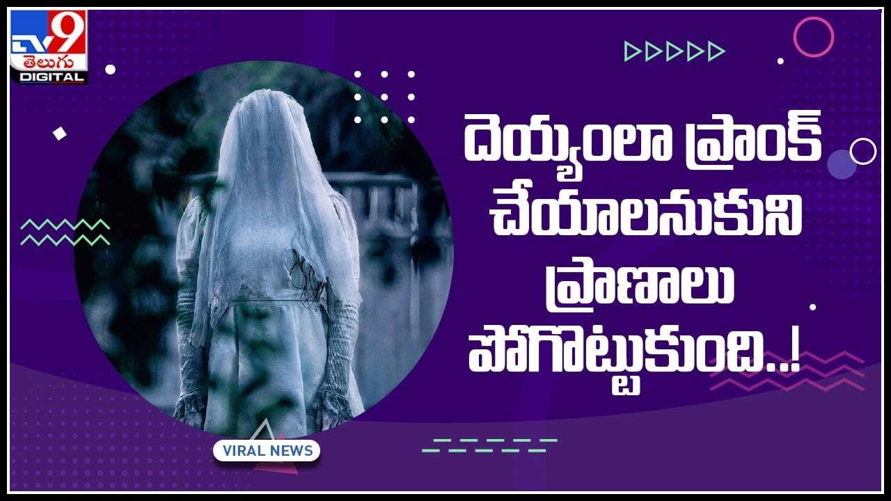 Devil Prank: దెయ్యంలా ప్రాంక్ చేయాలనుకుని ప్రాణాలు పోగొట్టుకుంది..! సోషల్ మీడియాలో వైరల్ గా మారిన వీడియో..