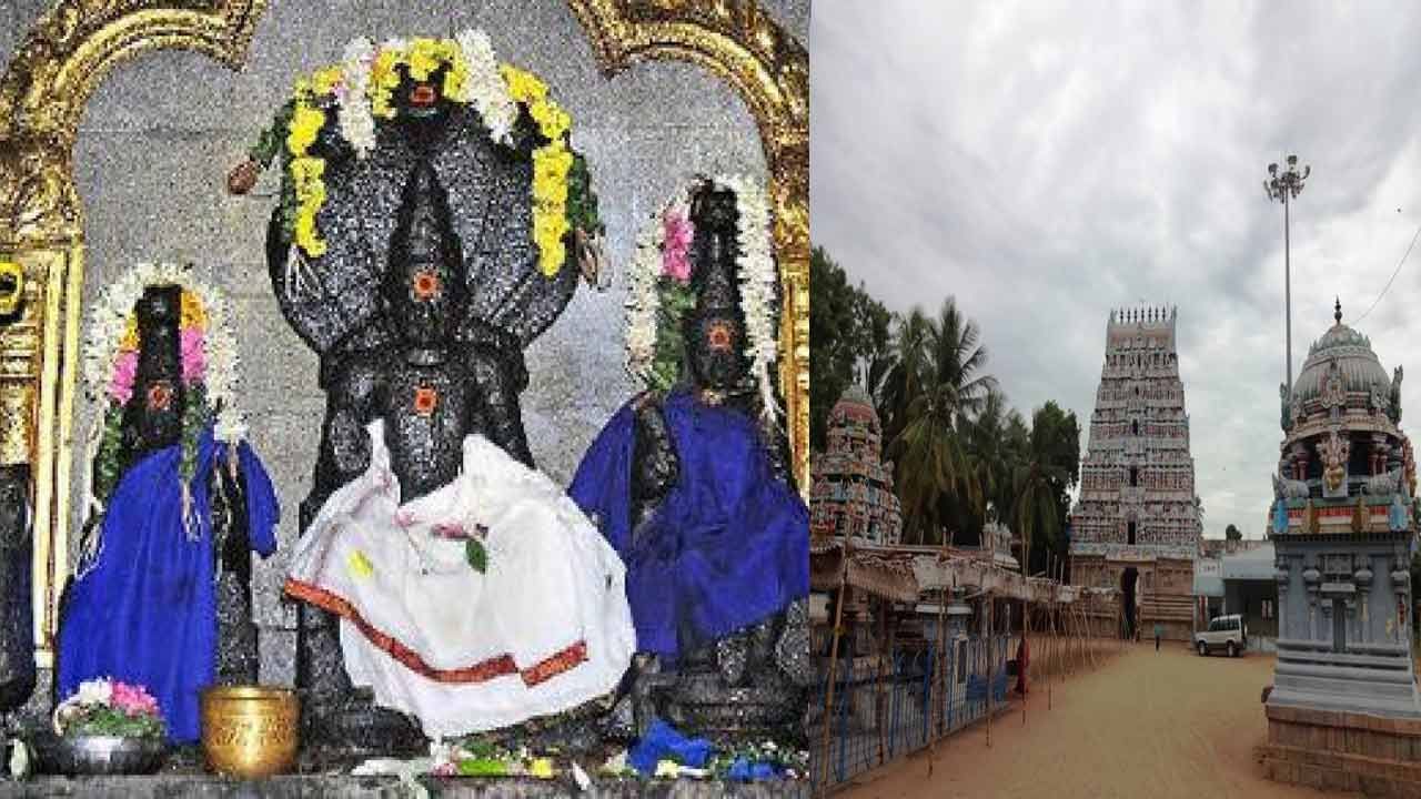 Rahu Temple: ఈ ఆలయంలో రాహువుకు రాహుకాలంలో పాలు పోస్తే .. నీలి రంగులోకి.. కారణం నాగమణి అంటున్న పురాణాలు