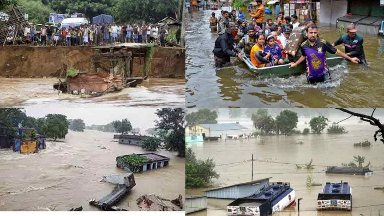 Heavy Rainfall: ముంచెత్తిన వరదలు.. ఎడతేరిపి లేకుండా కురుస్తున్న వర్షాలతో వణుకుతున్న ఉత్తరాఖండ్‌, కేరళ..