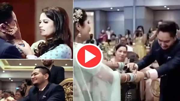Viral Video: వధువు డ్యాన్స్ చూసి కన్నీళ్లు పెట్టుకున్న వరుడు.. సోషల్ మీడియాలో వీడియో వైరల్..