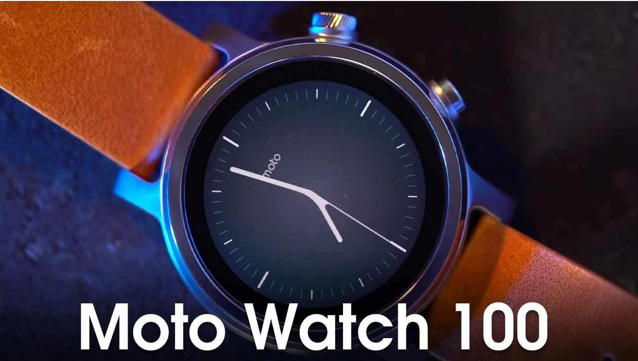 Moto Watch 100: Smartwatch is also coming from Motorola .. Inbuilt Gbps  This watch is unique .. | Motorola Launching New SmartWatch Moto 100 Have a  look on features and price details | pipanews.com