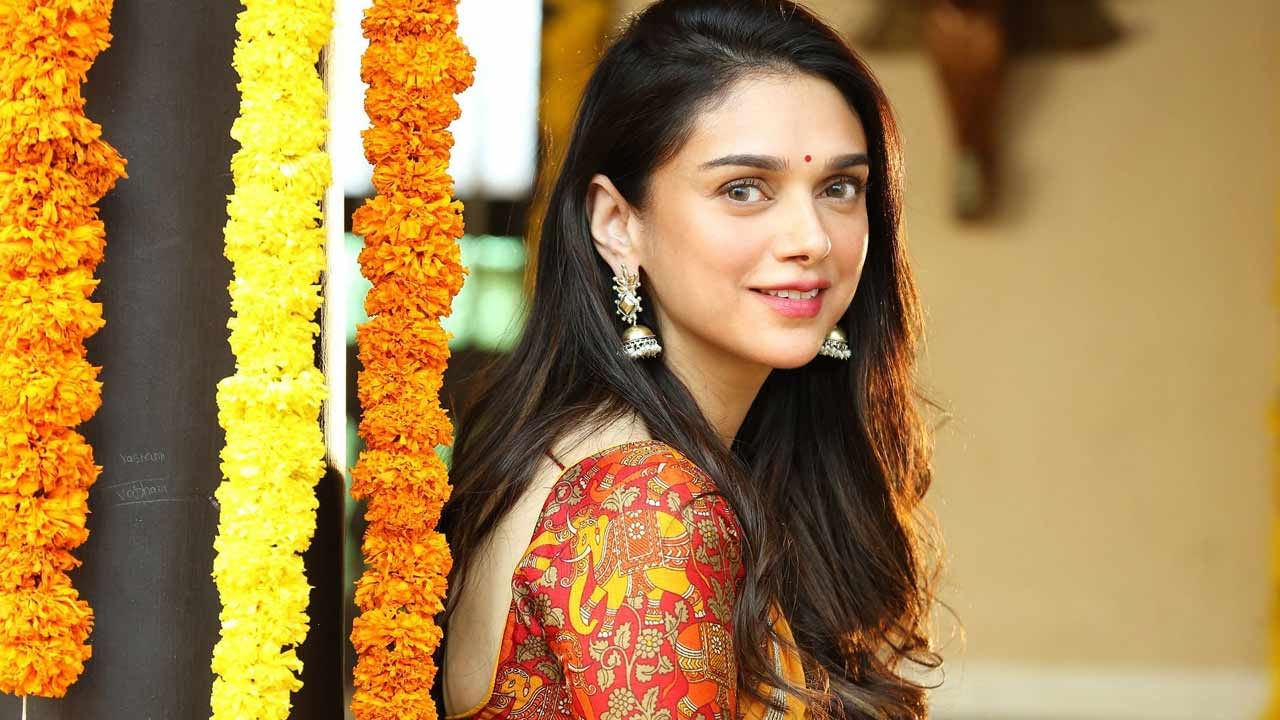 Aditi Rao Hydari: మిల్కీ వైట్ టోన్డ్ స్కిన్ బ్యూటీ అదితి పోస్ట్ పై అభిమాని కొంటె కామెంట్..