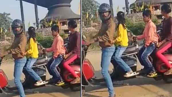Viral Video: ఓర్నీ.! ఇదేం క్రియేటివిటీ.. ఈ వ్యక్తి చేసిన వింత స్కూటర్ను చూస్తే నోరెళ్లబెడతారు..
