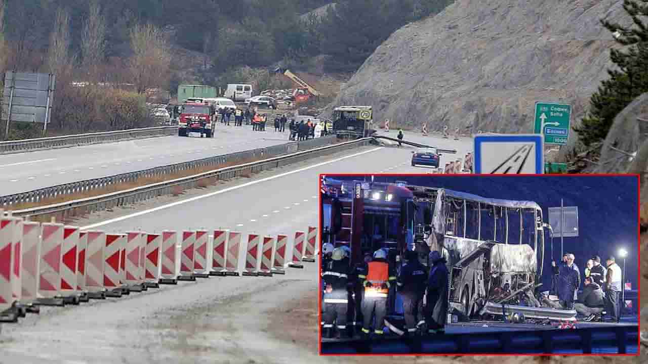 Bulgaria Bus Fire: బల్గేరియాలో ఘోర రోడ్డుప్రమాదం.. కాలిబూడిదైన టూరిస్టు బస్.. 45 మంది సజీవదహనం