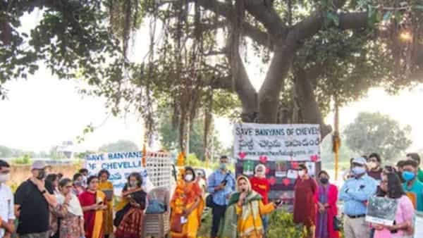 Save Banyans of Chevella: మర్రిచెట్లను కాపాడుకునేందుకు వేలాది మంది ప్రకృతి ప్రేమికుల సమావేశం.. ఎక్కడంటే..