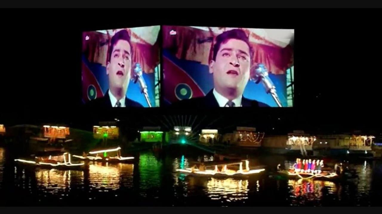 Open air floating theatre: సరస్సు మధ్యలో ఓపెన్‌ ఎయిర్‌ ఫ్లోటింగ్‌ థియేటర్‌.. ఎక్కడంటే..