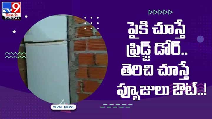 Viral Video: పైకి చూస్తే ఫ్రిడ్జ్ డోర్ మాత్రమే.. తెరిచి చూస్తే ఫ్యూజులు ఔట్..! వీడియో Viral Video: పైకి చూస్తే ఫ్రిడ్జ్ డోర్ మాత్రమే.. తెరిచి చూస్తే ఫ్యూజులు ఔట్..! వీడియో