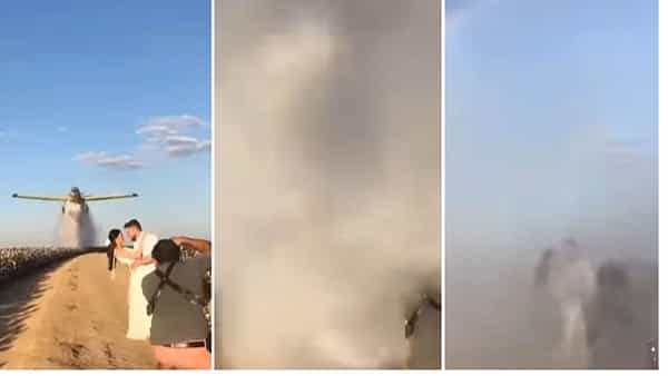 Viral Video: వధూవరుల కాస్ట్లీ వెడ్డింగ్ ఫొటోషూట్.. ఫన్నీగా స్పందిస్తోన్న నెటిజన్లు..