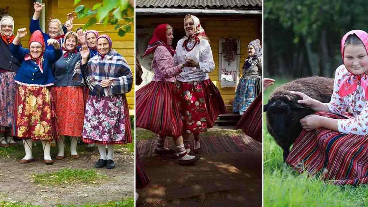 This island is for women only .. They are everything from marriage to  funeral .. Do you know why ..? | Some interesting facts about kihnu island  of women in estonia where