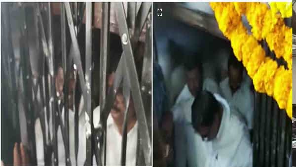 Minister Harishrao: ప్రైవేట్ హాస్పిటల్ ఓపెనింగ్కు వెళ్లిన మంత్రి హరీష్ రావు.. తృటిలో తప్పిన ప్రమాదం..!