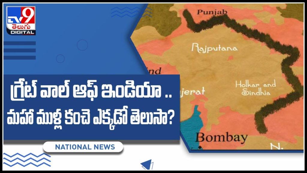 British Fence: గ్రేట్ వాల్ ఆఫ్ ఇండియా.. మహా ముళ్ల కంచె ఎక్కడో తెలుసా..? 4వేల కిలోమీటర్ల పొడవు సాధ్యమేనా..?(వీడియో) British Fence: గ్రేట్ వాల్ ఆఫ్ ఇండియా.. మహా ముళ్ల కంచె ఎక్కడో తెలుసా..? 4వేల కిలోమీటర్ల పొడవు సాధ్యమేనా..?(వీడియో)