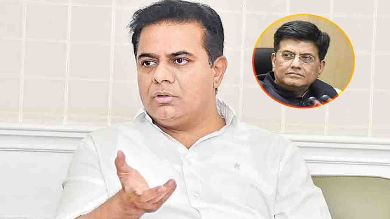 Minister KTR Letter: సిరిసిల్లలో మెగా పవర్‌లూమ్‌ క్లస్టర్‌ ఏర్పాటు చేయండి.. కేంద్రానికి మంత్రి కేటీఆర్ మరో లేఖ!