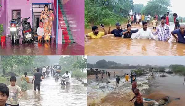 Nellore Rains: నెల్లూరు జిల్లాలో వర్షాలు, వరదల బీభత్సం.. జనజీవనం అస్తవ్యస్తం, పొంగిపొర్లున్న వాగులు వంకలు