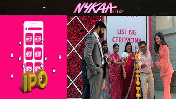Nykaa IPO listing: స్టాక్మార్కెట్లో బంపర్ లిస్టింగ్.. భారీ వేగంతో దూసుకుపోతున్న బ్యూటీ ప్రొడక్ట్స్ ఇ-కామర్స్ కంపెనీ..
