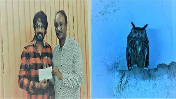 Hyderabad: నువ్వు గ్రేట్ బ్రో.. గుడ్లగూబను దత్తత తీసుకున్న నటుడు..